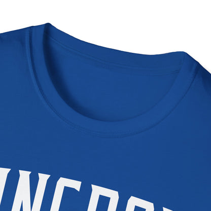 Kingdom Citizen Unisex Softstyle T-Shirt - Faith-Inspired Mountain Design