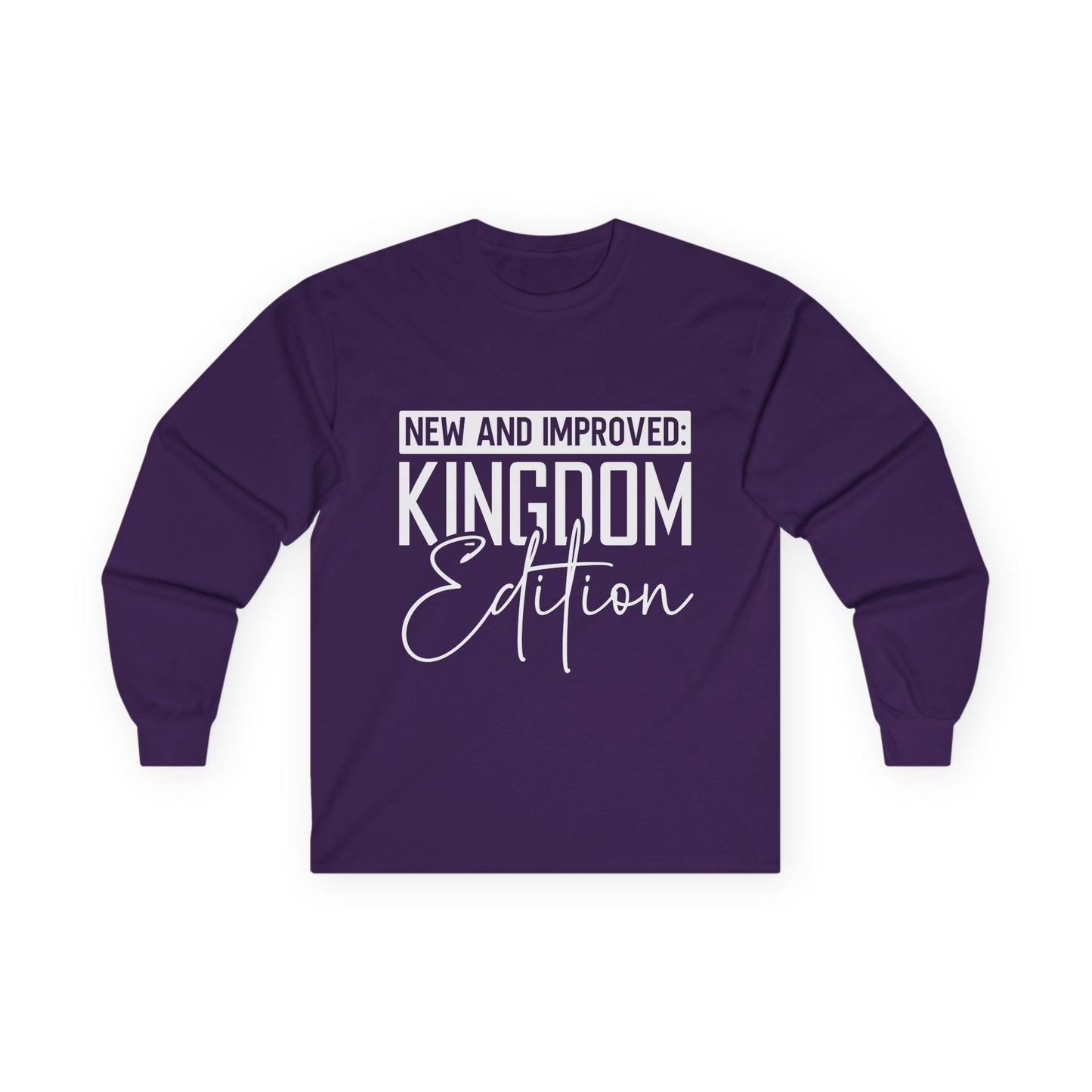 Kingdom Edition Unisex Long Sleeve Tee - New and Improved Design