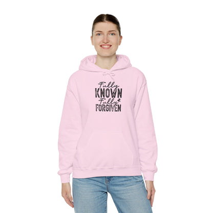 Fully Known & Forgiven Hoodie - Unisex Heavy Blend Sweatshirt