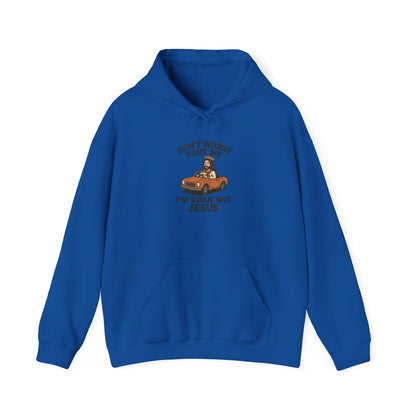 Ridin' Wit Jesus Hooded Sweatshirt