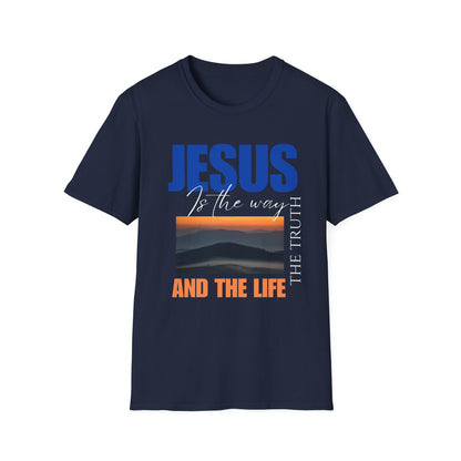 Inspirational Jesus Quote Unisex Softstyle T-Shirt