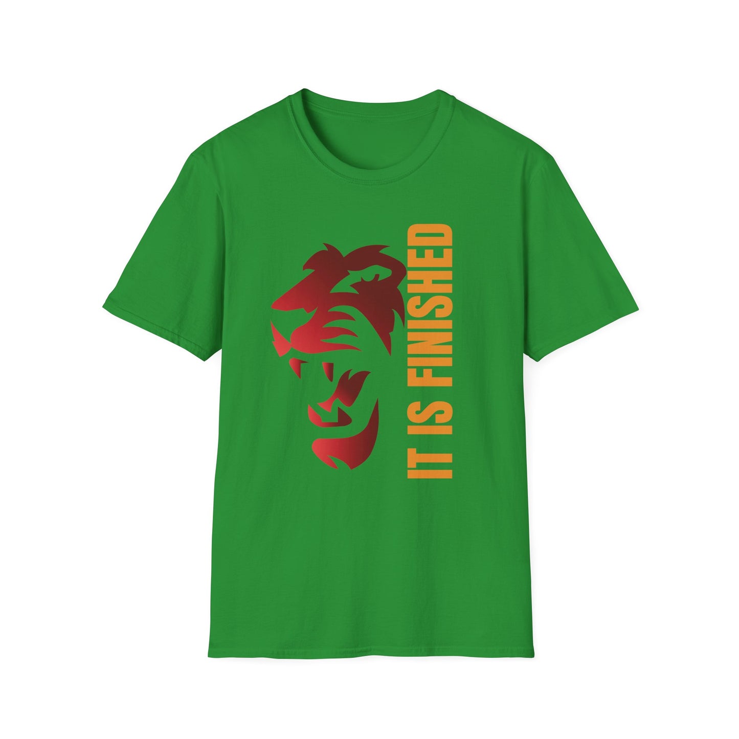 Unisex Softstyle T-Shirt - 'It Is Finished' Motivational Tee for Inspiration and Faith