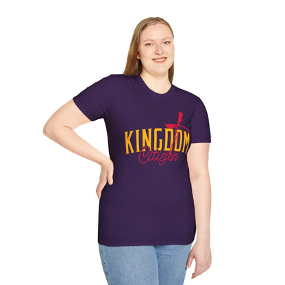 Kingdom Citizen Unisex Softstyle T-Shirt - Faith-Inspired Graphic Tee
