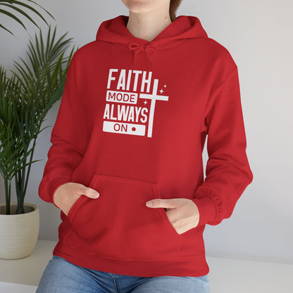 Faith Mode Hooded Sweatshirt - Unisex Heavy Blend™