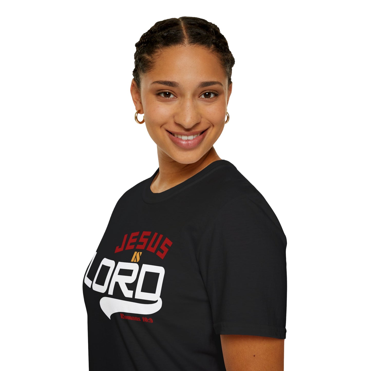 Inspirational Jesus is Lord T-Shirt | Unisex Softstyle Tee for Faith & Fellowship