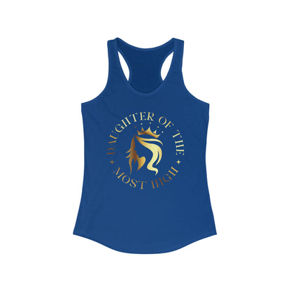 Daughter of the Most High Racerback Tank Top