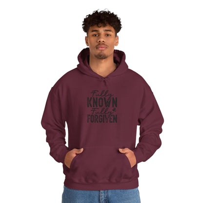 Fully Known & Forgiven Hoodie - Unisex Heavy Blend Sweatshirt