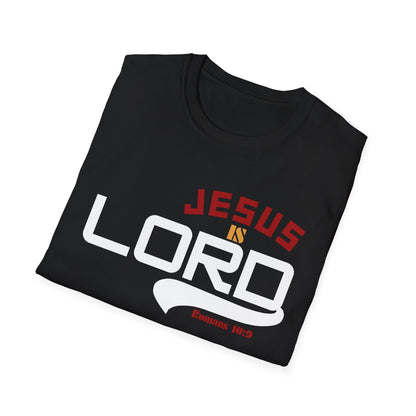 Inspirational Jesus is Lord T-Shirt | Unisex Softstyle Tee for Faith & Fellowship