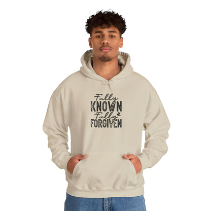 Fully Known & Forgiven Hoodie - Unisex Heavy Blend Sweatshirt
