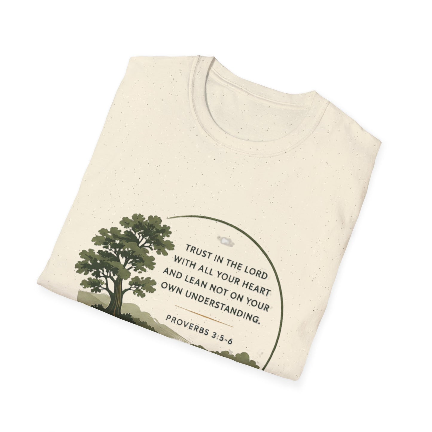 Resilience Bible Verse T‑Shirt — Proverbs 3:5-6 Inspirational Faith Tee
