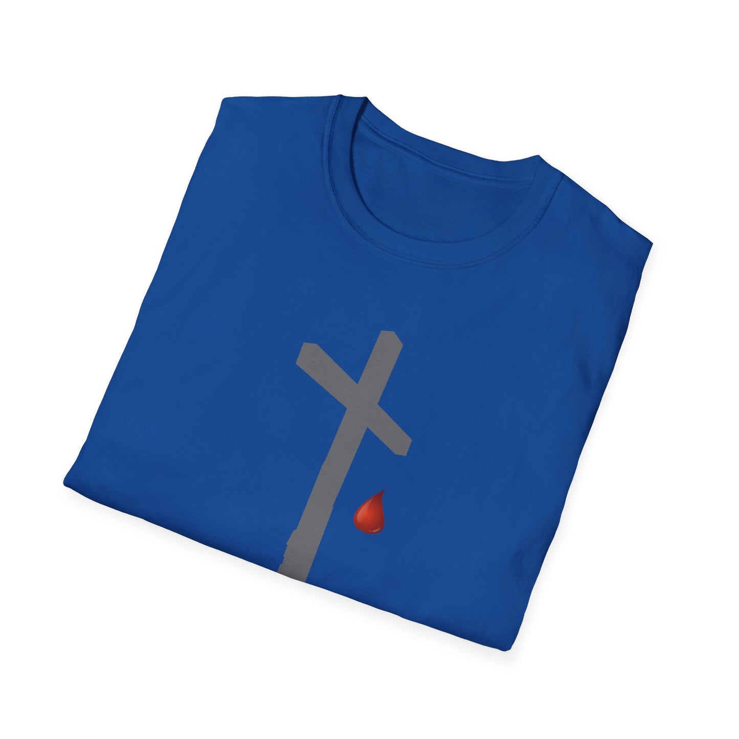 'The Blood' Faith-Inspired Unisex Softstyle T-Shirt