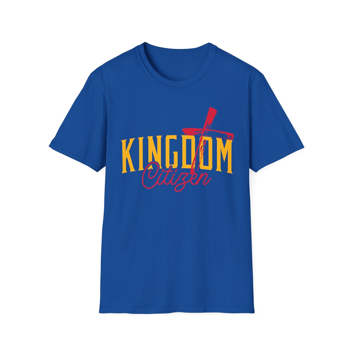 Kingdom Citizen Unisex Softstyle T-Shirt - Faith-Inspired Graphic Tee