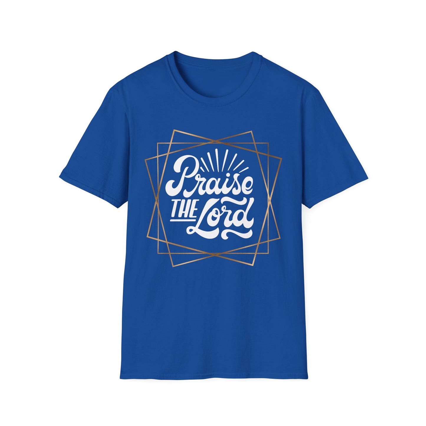 Praise the Lord Unisex Softstyle T-Shirt - Faith-Inspired Apparel for Everyday Wear