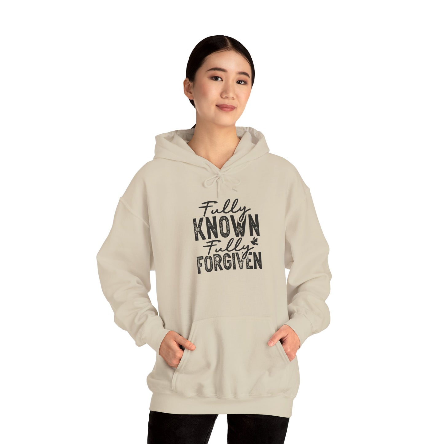 Fully Known & Forgiven Hoodie - Unisex Heavy Blend Sweatshirt