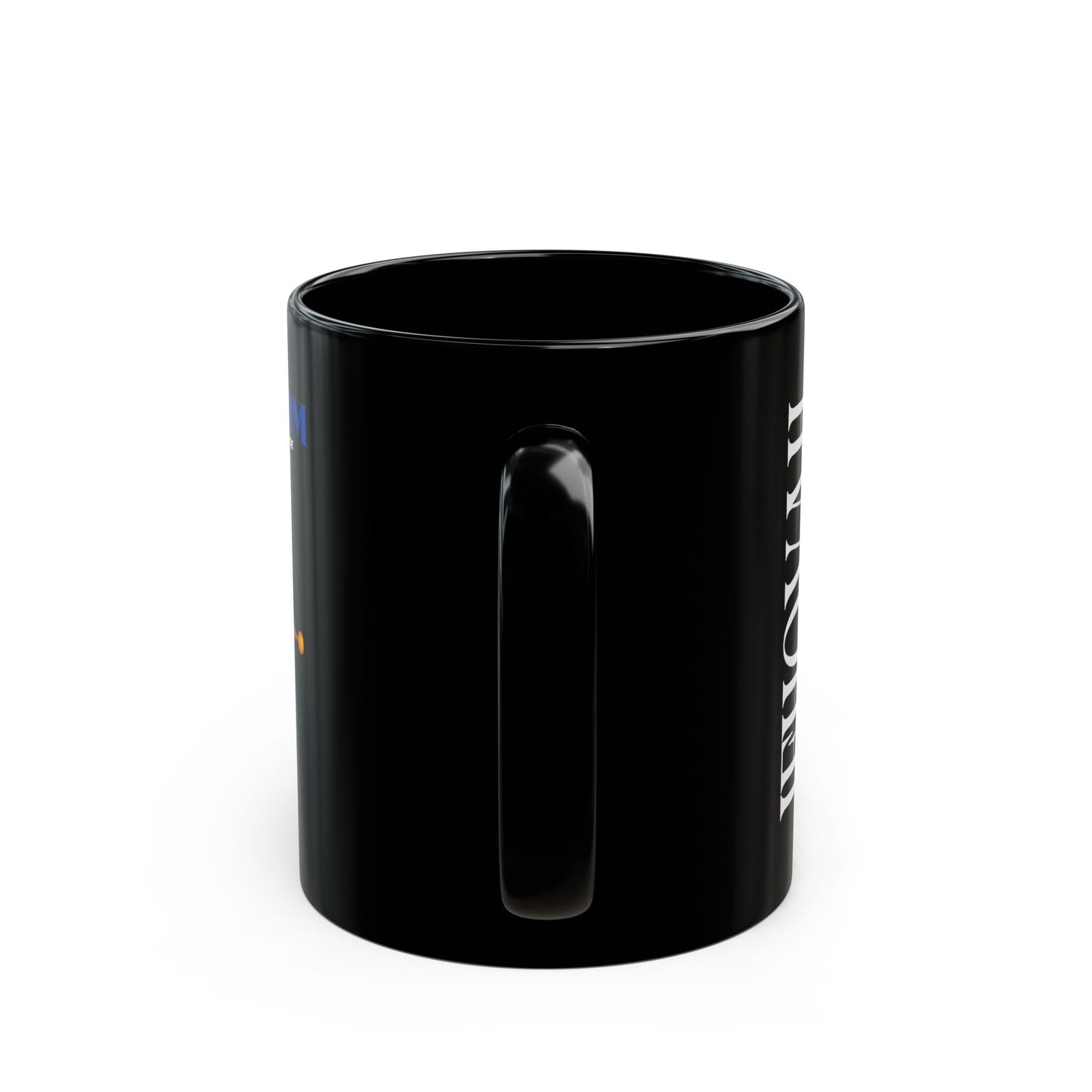 Jehovah Shalom - Crown Black Mug - 11oz & 15oz Coffee Cup for Faith and Inspiration