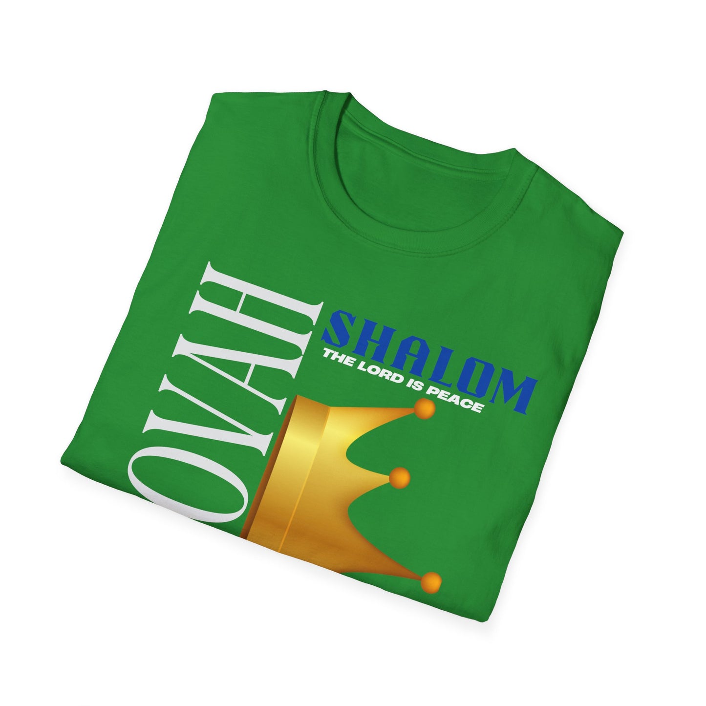 Jehovah Shalom Unisex Softstyle T-Shirt - The Lord is Peace Tee