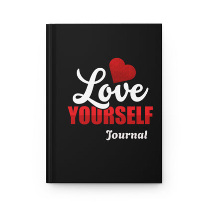 Inspirational Hardcover Journal - Love Yourself