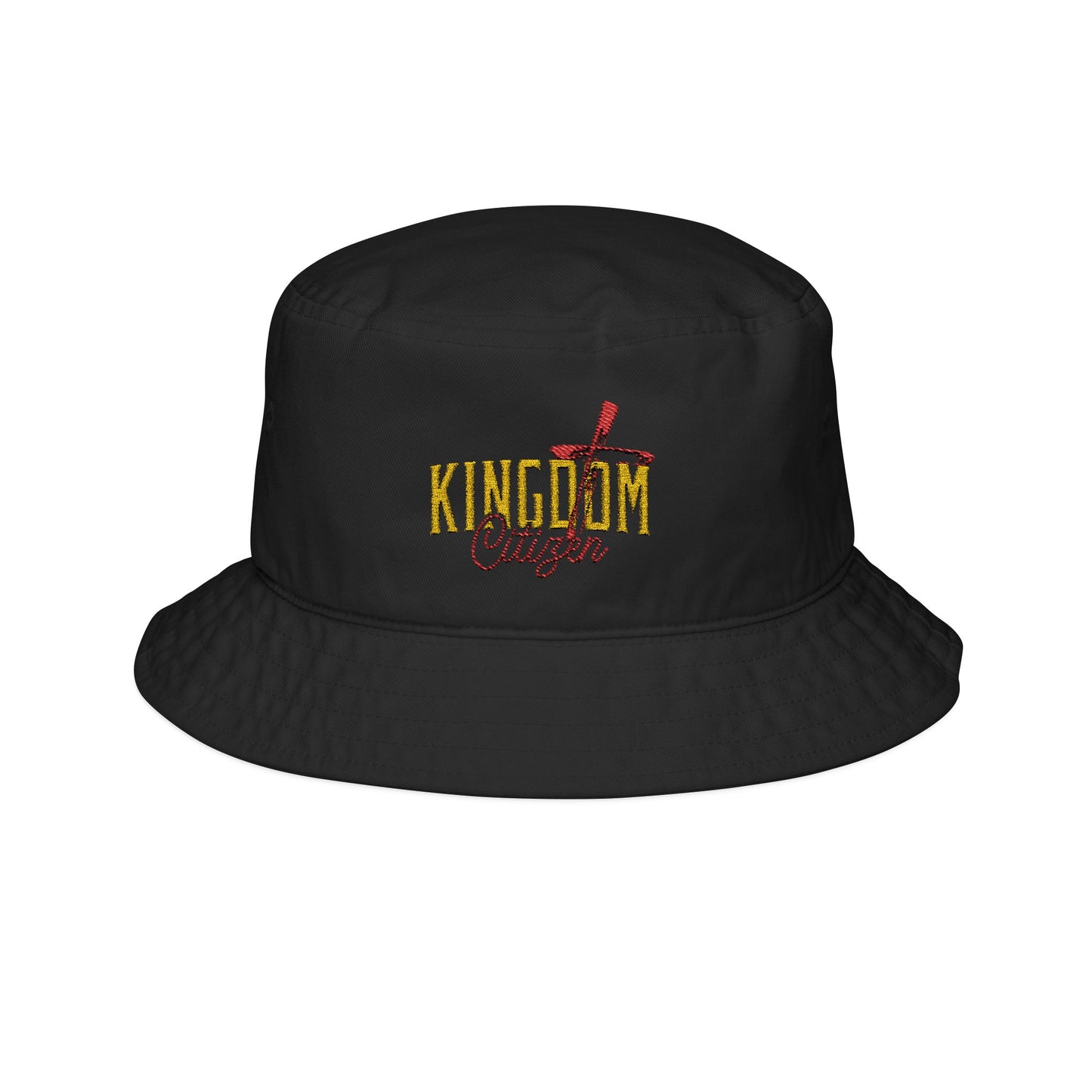 Embroidered Kingdom Citizen Bucket Hat - Stylish & Trendy Fashion Accessory