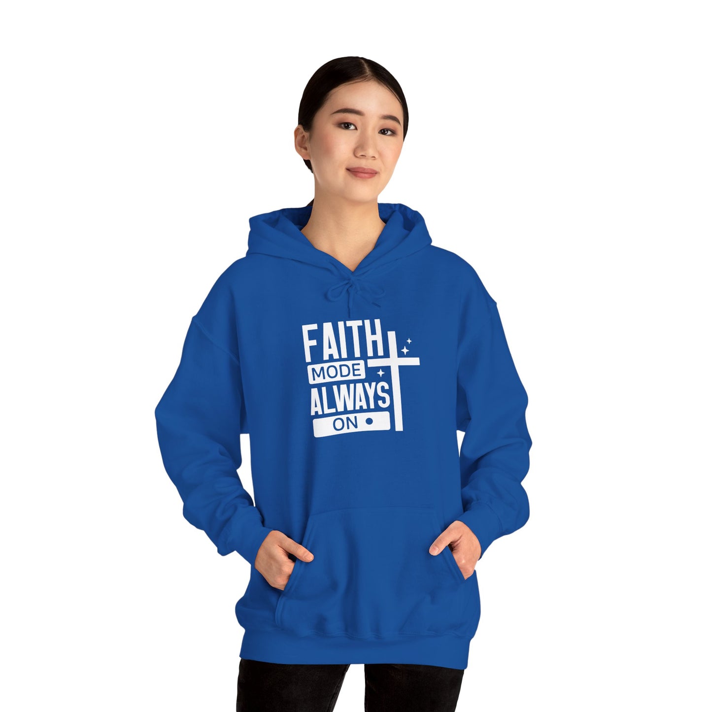 Faith Mode Hooded Sweatshirt - Unisex Heavy Blend™