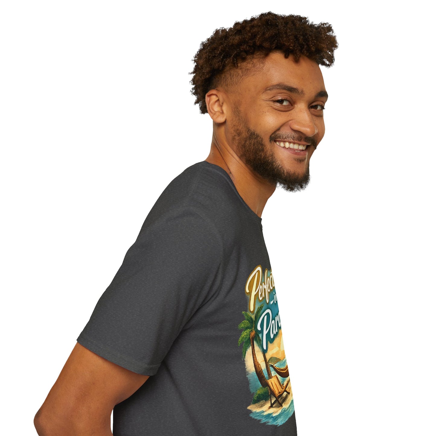 Perfect Peace in Paradise T-Shirt — Tropical Beach Graphic Tee
