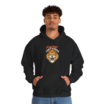 Faith That Roars Hoodie, Inspirational Sweatshirt, Black Lion Design, Unisex Heavy Blend Hoodie, Christian Gift, Cozy Pullover, [...]