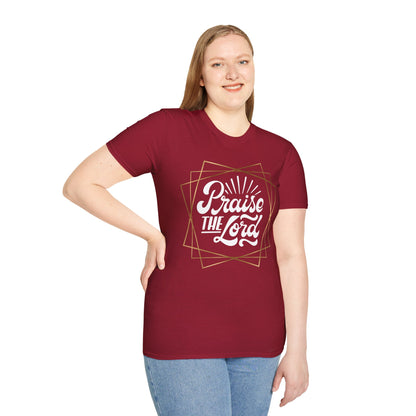 Praise the Lord Unisex Softstyle T-Shirt - Faith-Inspired Apparel for Everyday Wear