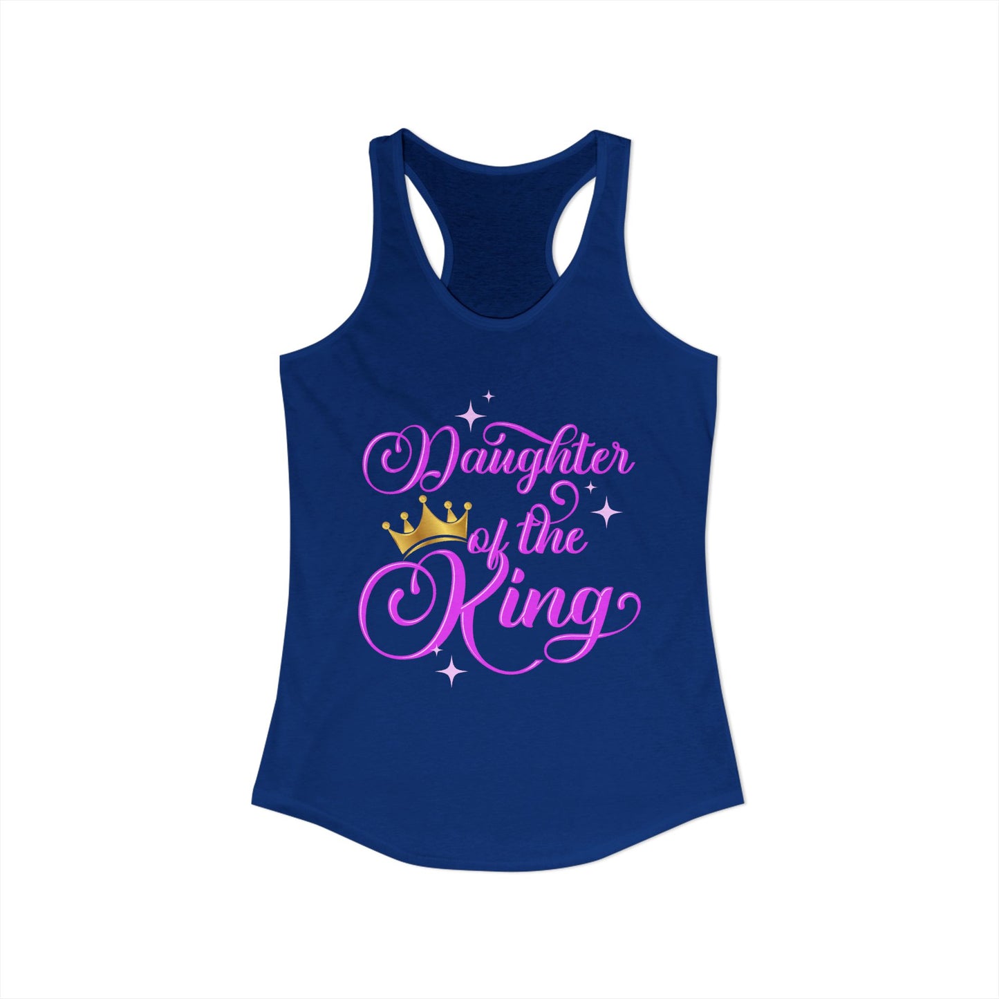 Daughter of the King Racerback Tank - Inspirational Women's Activewear