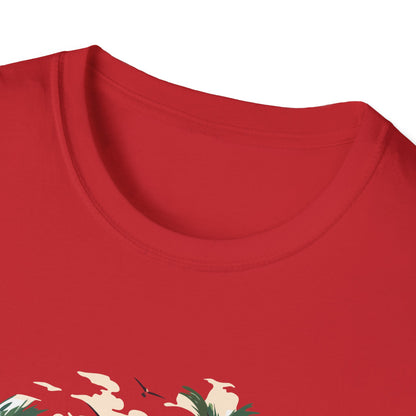 Tropical Peace T-Shirt, Casual Tee, Summer Vibes Shirt, Relaxing Island Top, Perfect for Vacations, Gifts for Beach Lovers