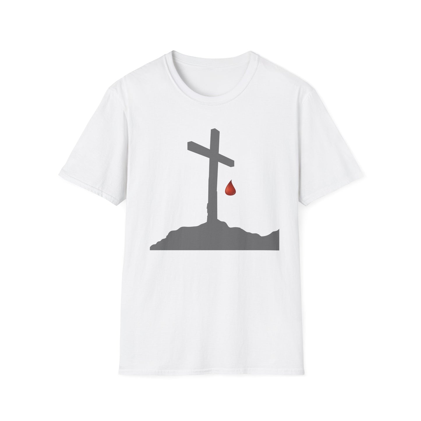 'The Blood' Faith-Inspired Unisex Softstyle T-Shirt