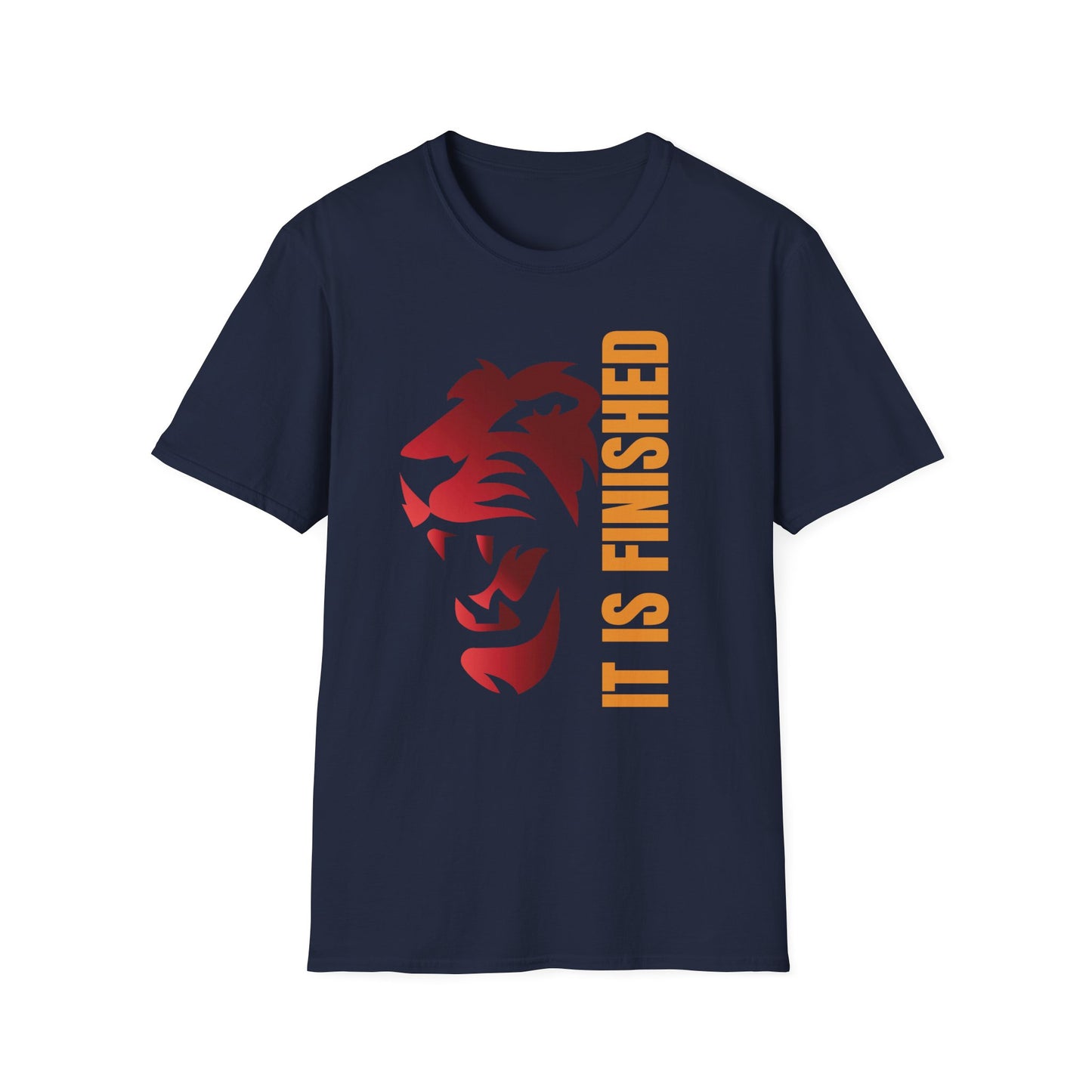 Unisex Softstyle T-Shirt - 'It Is Finished' Motivational Tee for Inspiration and Faith