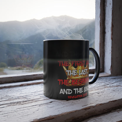 I Am The Alpha Inspirational Color Morphing Mug - Faith-Based Design, 11oz