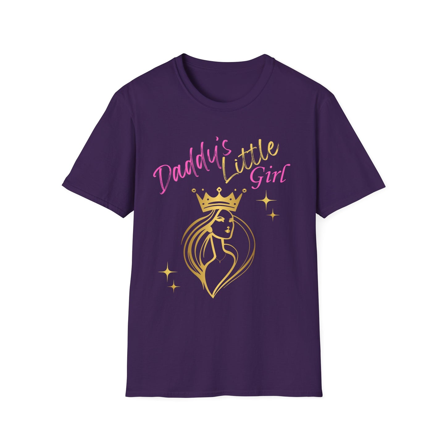Daddy's Little Girl Unisex Softstyle T-Shirt - Cute Gift for Dads & Daughters