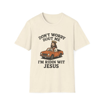 Ridin' Wit Jesus Unisex Softstyle T-Shirt