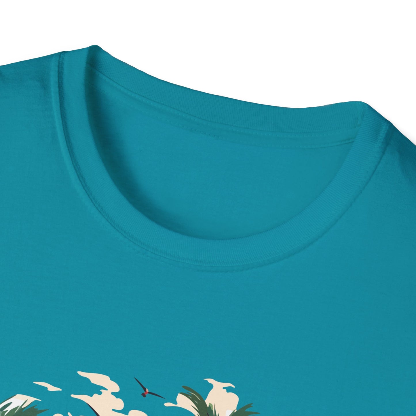 Tropical Peace T-Shirt, Casual Tee, Summer Vibes Shirt, Relaxing Island Top, Perfect for Vacations, Gifts for Beach Lovers