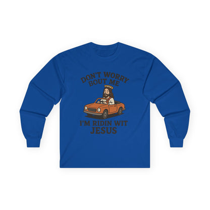 Ridin' Wit Jesus Long Sleeve Tee