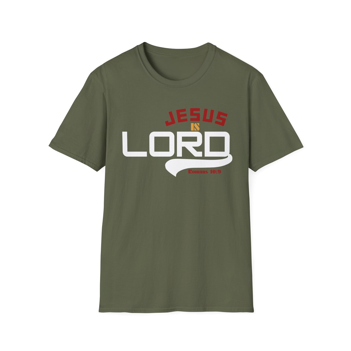 Inspirational Jesus is Lord T-Shirt | Unisex Softstyle Tee for Faith & Fellowship