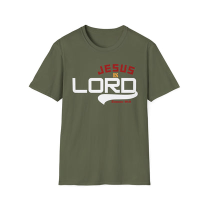 Inspirational Jesus is Lord T-Shirt | Unisex Softstyle Tee for Faith & Fellowship