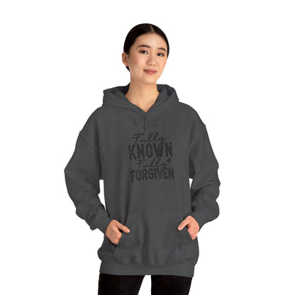 Fully Known & Forgiven Hoodie - Unisex Heavy Blend Sweatshirt
