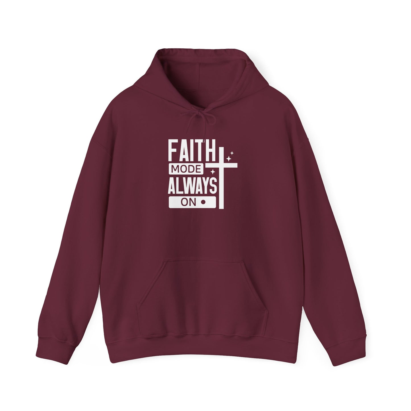Faith Mode Hooded Sweatshirt - Unisex Heavy Blend™