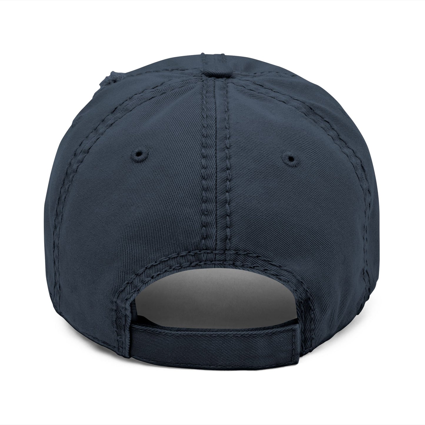 Kingdom Distressed Dad Hat - Casual Embroidered Cap for Everyday Style