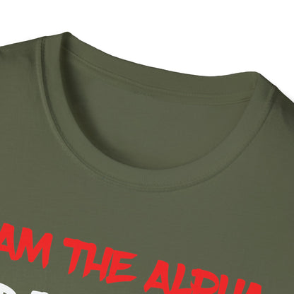 I Am The Alpha, Unisex Softstyle T-Shirt