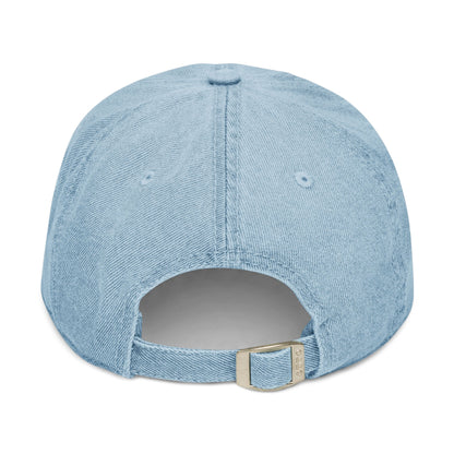Kingdom Citizen Embroidered Denim Hat - Stylish Faith-Based Accessory