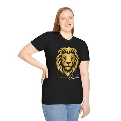 Bold Lion Graphic Unisex T-Shirt - Fierce Style for Animal Lovers