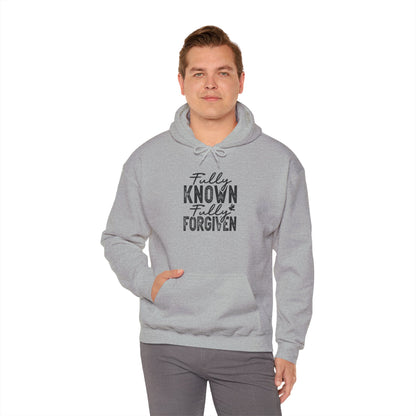 Fully Known & Forgiven Hoodie - Unisex Heavy Blend Sweatshirt