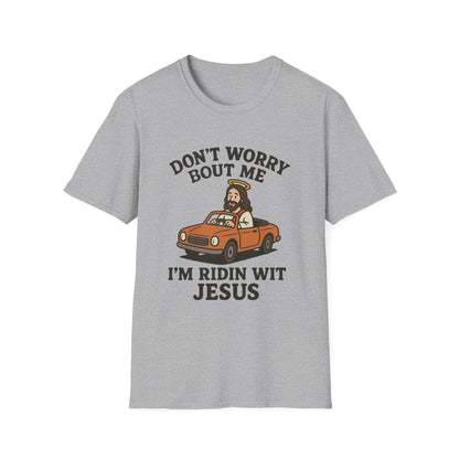 Ridin' Wit Jesus Unisex Softstyle T-Shirt
