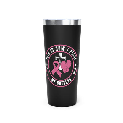 Breast Cancer Awareness Tumbler - 22oz Insulated Travel Mug