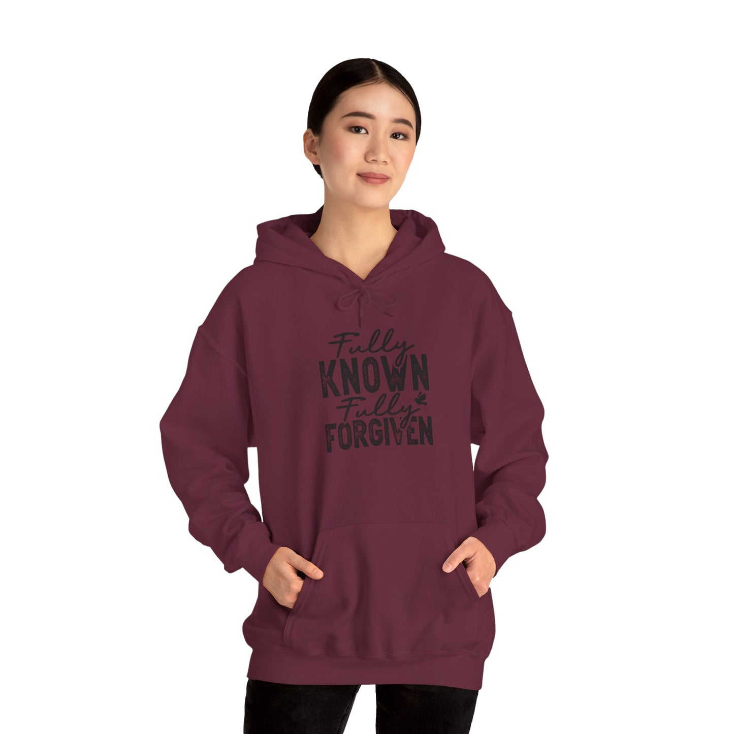 Fully Known & Forgiven Hoodie - Unisex Heavy Blend Sweatshirt