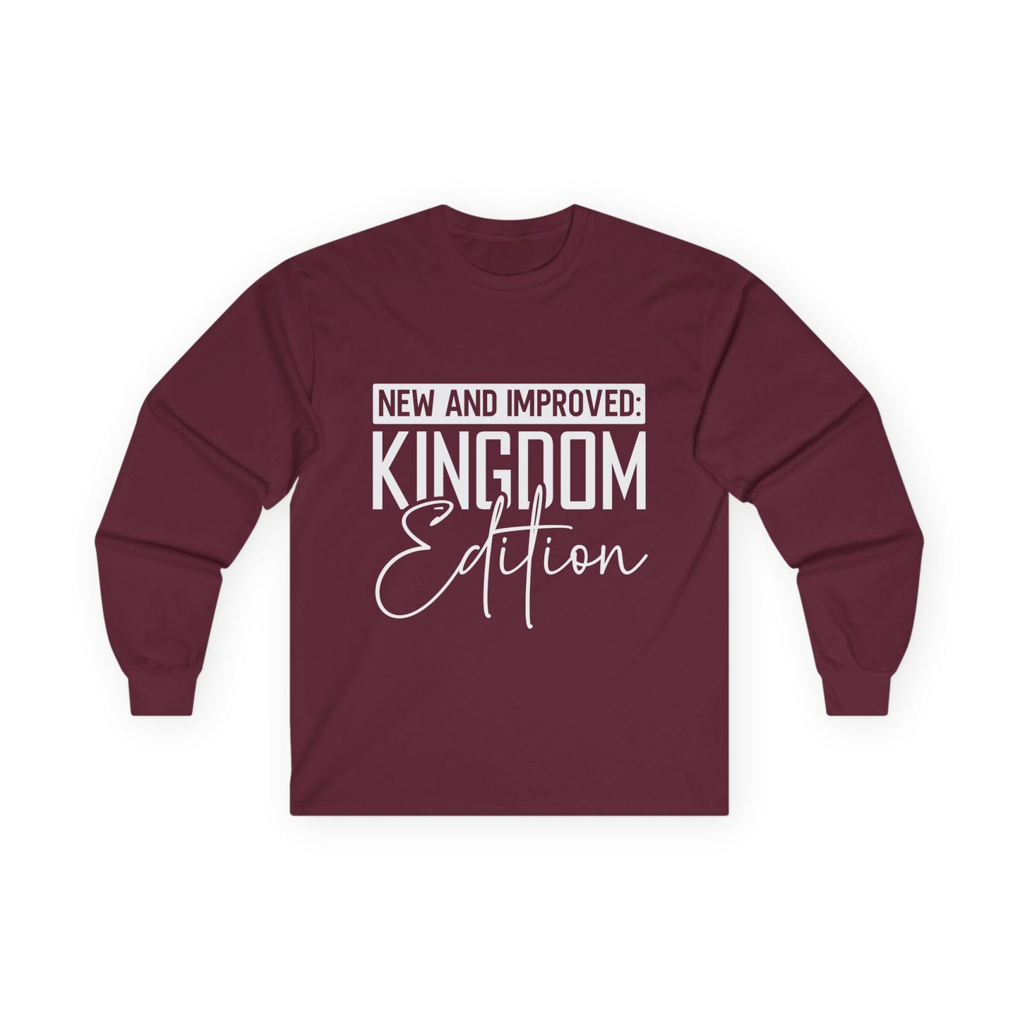 Kingdom Edition Unisex Long Sleeve Tee - New and Improved Design