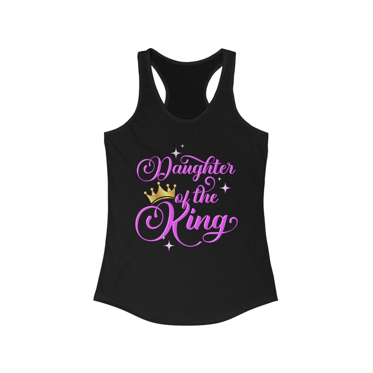 Daughter of the King Racerback Tank - Inspirational Women's Activewear