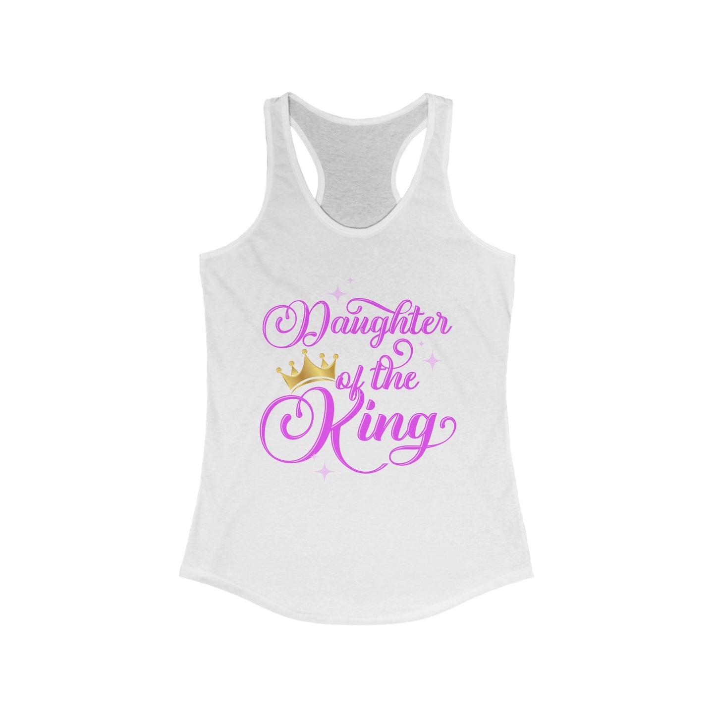 Daughter of the King Racerback Tank - Inspirational Women's Activewear
